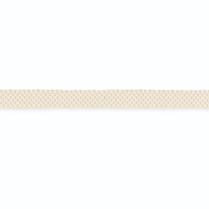 B127A | Berber Cotton Braid 1/2", Natural - Schumacher Fabric