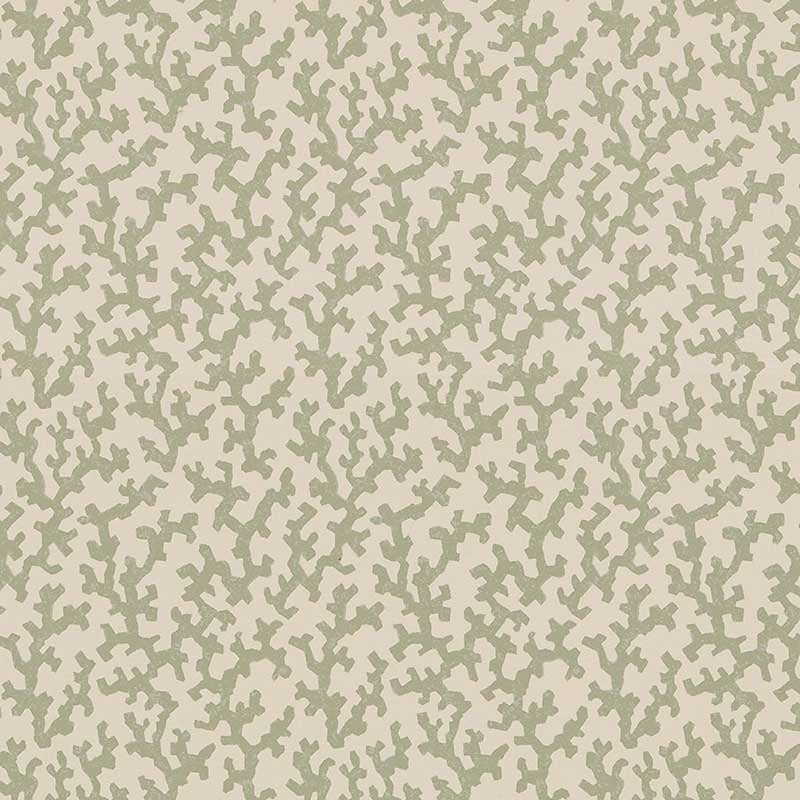 Select 5008003 Folly Sage Schumacher Wallpaper