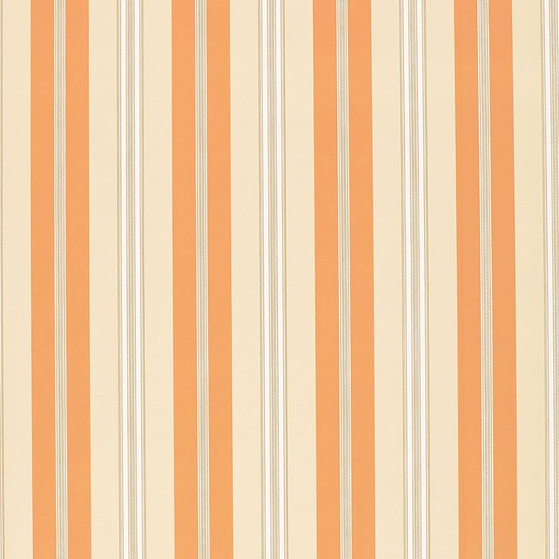 5002485 | Chalon Stripe, Coral - Schumacher Wallpaper
