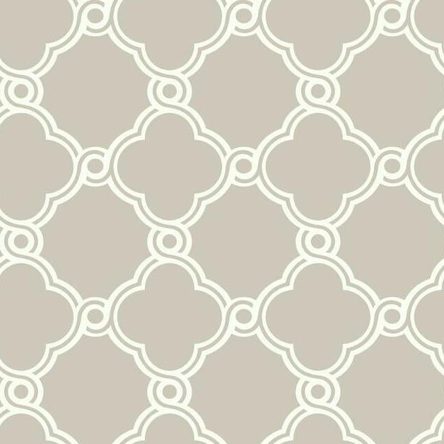 Purchase SS2508 Silhouettes Open Trellis Taupe York Wallpaper