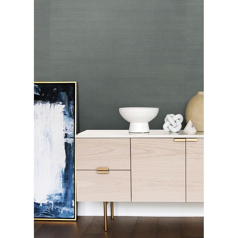 Order 2829-80014 Fibers Zhejiang Aquamarine Grasscloth A Street Prints Wallpaper