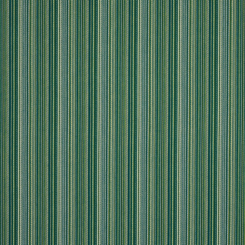 Purchase sample of 81071 Fino Stripe Indoor/Outdoor, Green by Schumacher Fabric
