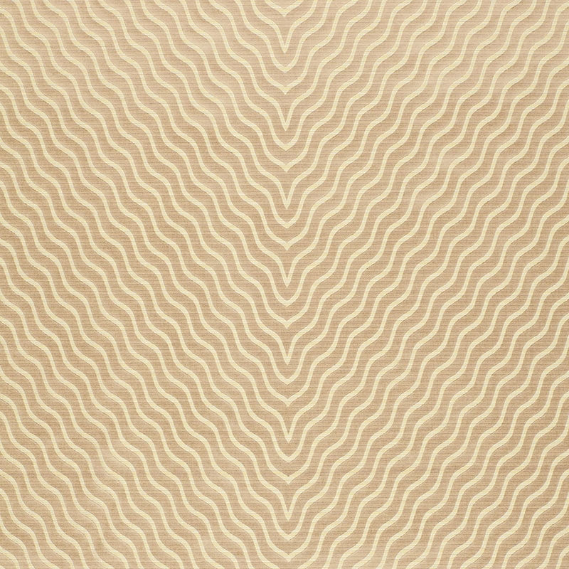 Purchase sample of 63571 Ripple Effect, Champagne by Schumacher Fabric