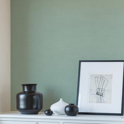 Shop 2988-70704 Inlay Moroccan Green Sisal Texture Green A-Street Prints Wallpaper