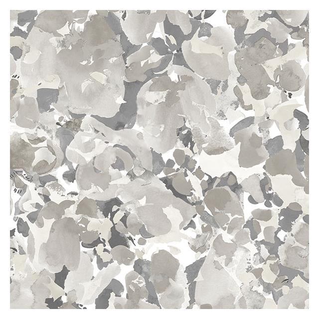 Order FW36824 Fresh Watercolors Green Bloom Wallpaper in shades of Grey by Norwall Wallpaper