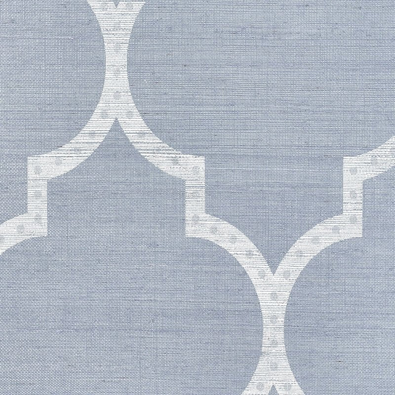 Find 5009020 Algiers Sisal Chambray Schumacher Wallpaper
