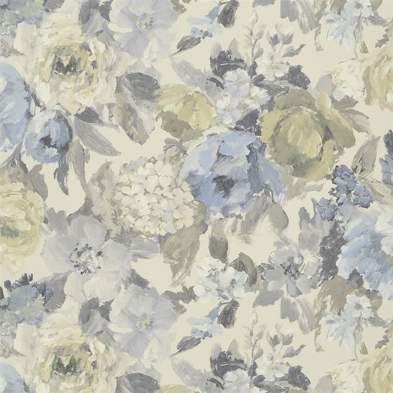 Sample PDG675-03 Roseto, Linen by Designer Guild Wallpaper
