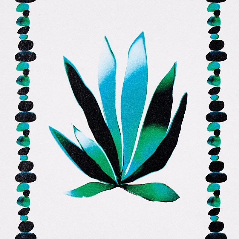 Shop 5012680 Agave Stripe Lanai Schumacher Wallcovering Wallpaper