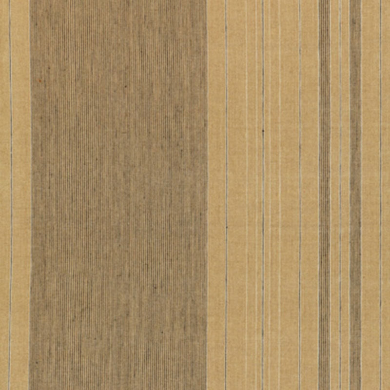 Purchase sample of 54180 Georgica Linen Stripe, Denim by Schumacher Fabric