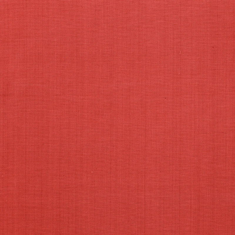 Purchase sample of 62946 Avery Cotton Plain, Red by Schumacher Fabric