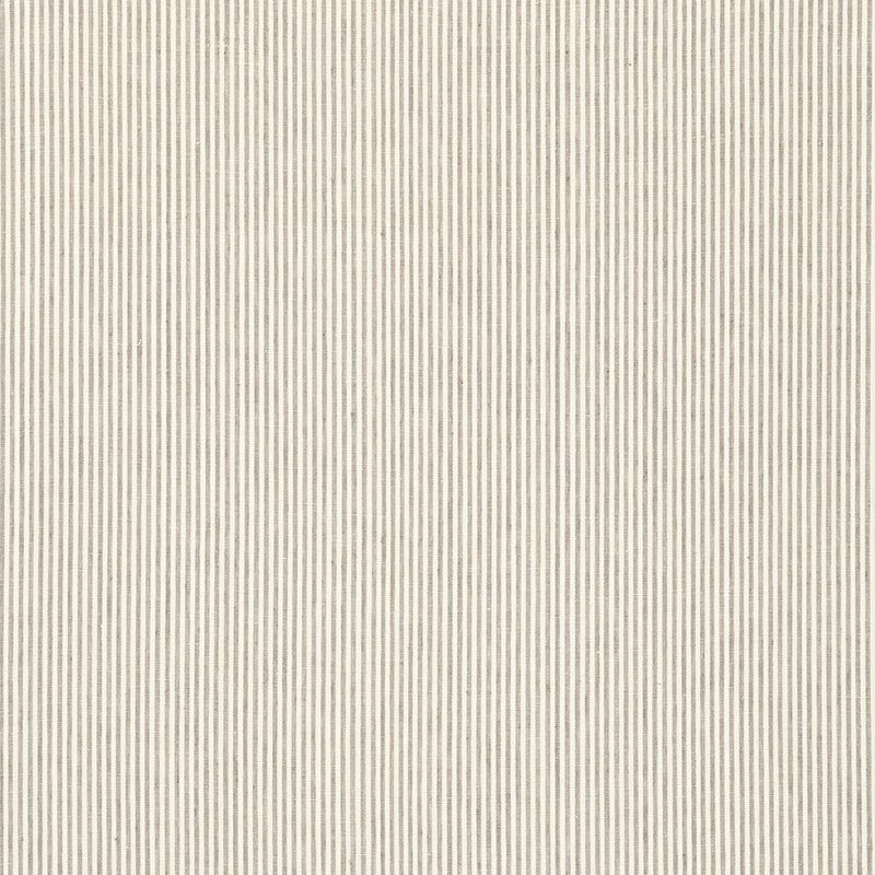 Purchase sample of 65980 Wesley Ticking Stripe, Umber by Schumacher Fabric