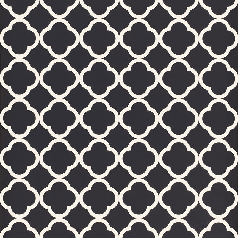 Save on 5005876 Morocco Black Schumacher Wallpaper
