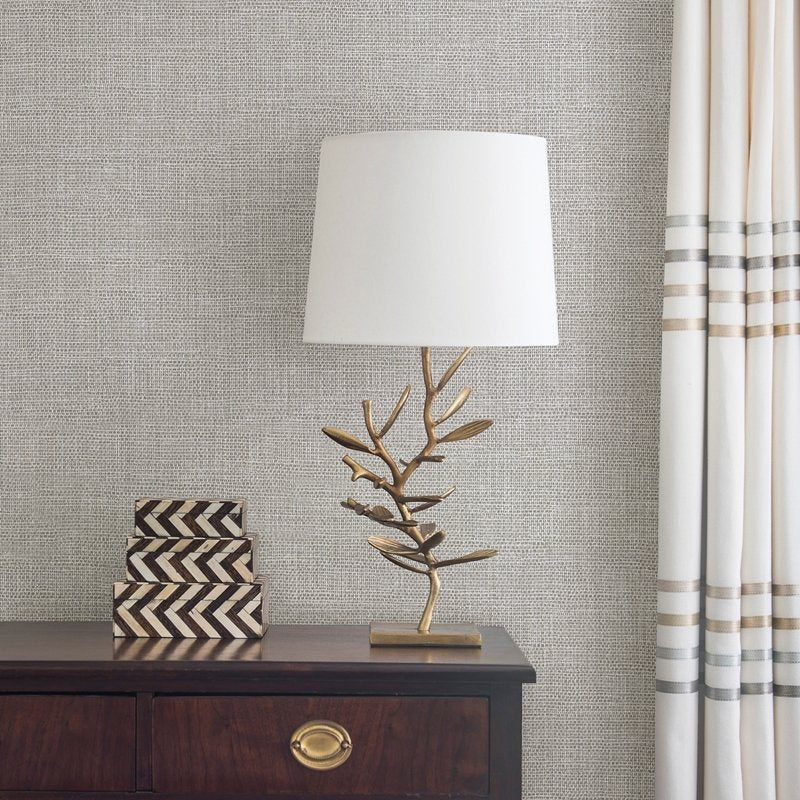 2984-8026 Warner XI Naturals Grasscloths Bohemian Bling Grey Basketweave Wallpaper by Warner,2984-8026 Warner XI Naturals Grasscloths Bohemian Bling Grey Basketweave Wallpaper by Warner2