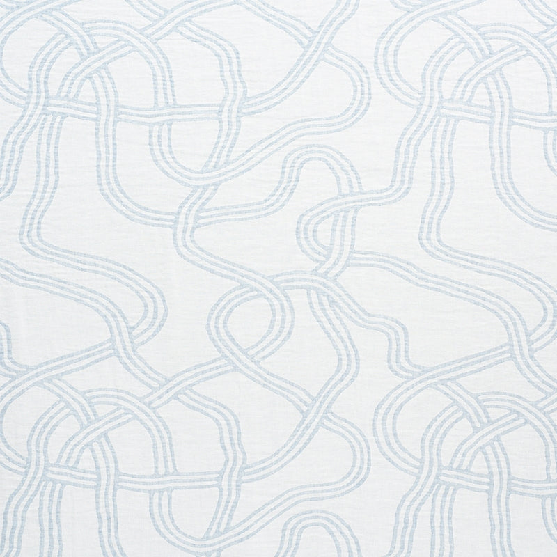 Purchase sample of 75290 Seabury, Light Blue by Schumacher Fabric