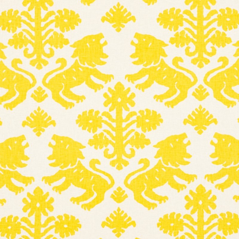 Purchase sample of 177301 Regalia, Yellow by Schumacher Fabric