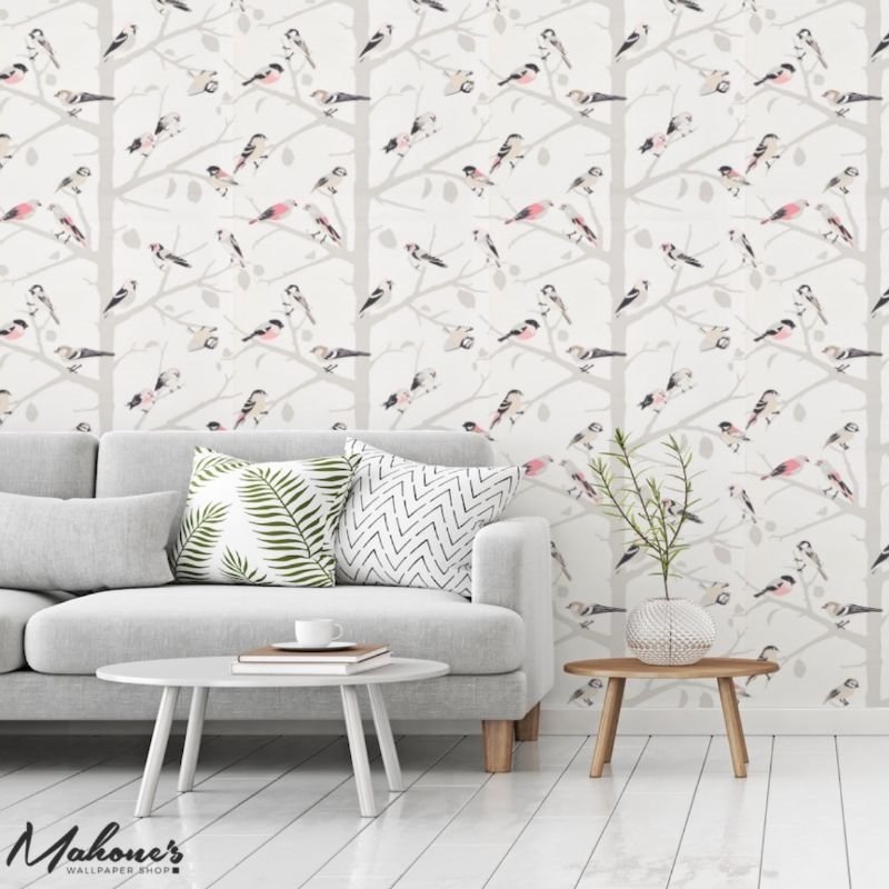 Acquire 5005032 A-Twitter Blush Schumacher Wallpaper
