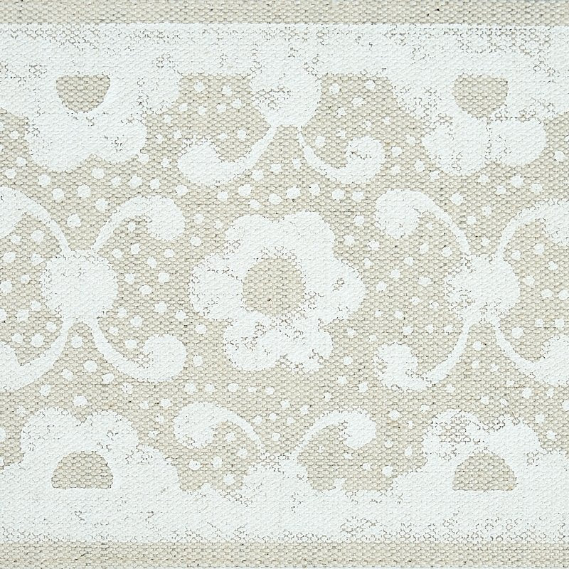 Purchase 79120 Brinda Hand Blocked Tape Ivory By Schumacher Trim