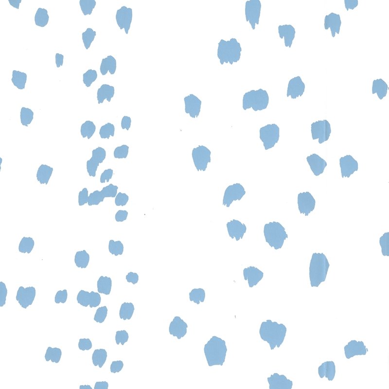 Purchase 4050-05WP Rio French Blue on White by Quadrille Wallpaper