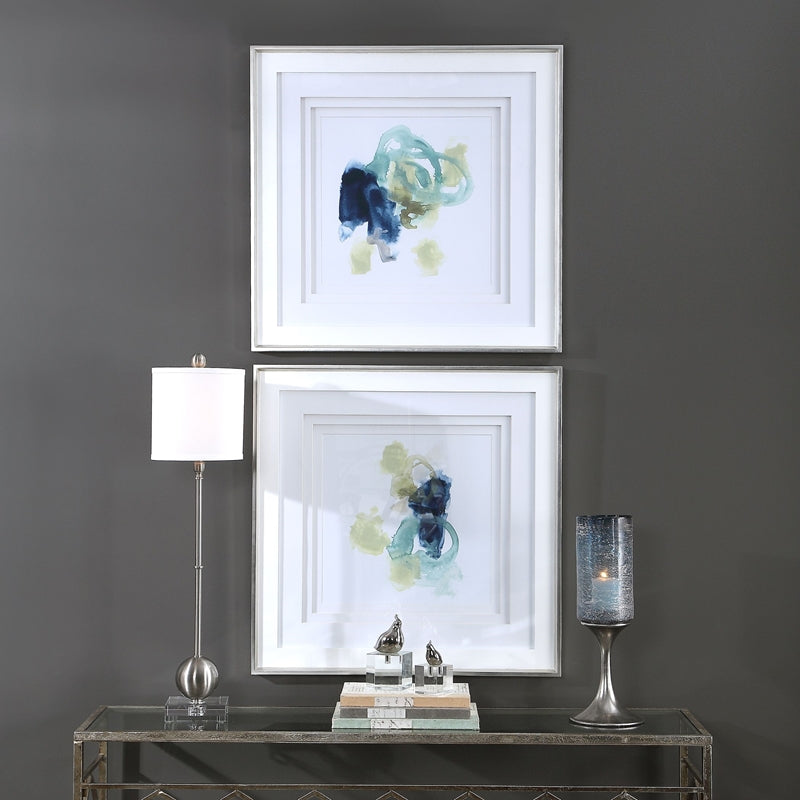41598 | Uttermost Integral Motion Framed Prints, Set/2 - Uttermost