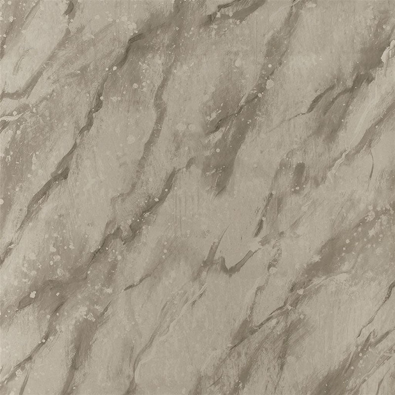 Sample PDG1089-08 Carrara Grande Burnished Gold by Designer Guild Wallpaper