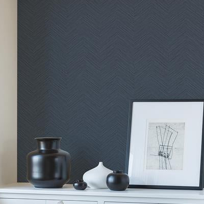 Order 2988-70402 Inlay Apex Blue Weave Blue A-Street Prints Wallpaper