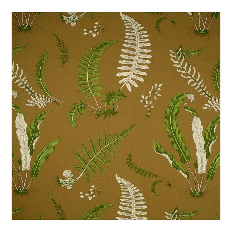 Save 16425-005 Elsie De Wolfe Greens On Brown by Scalamandre Fabric