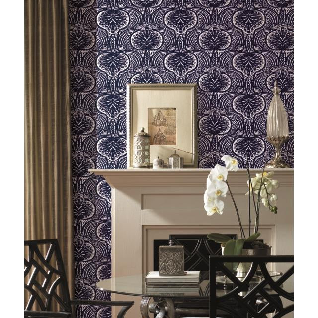 Purchase Ho2153 Ronald Redding Traveler Lotus Palm Wallpaper Ronald Redding Wallpaper