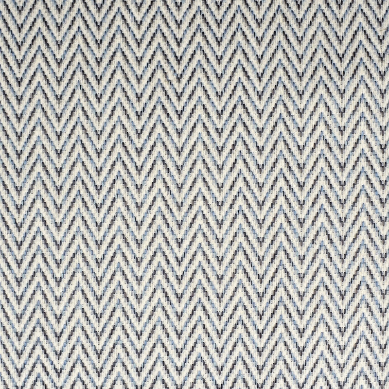 Order F2259 Smoke Blue Chevron Greenhouse Fabric