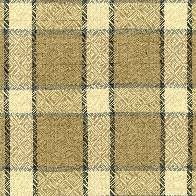 Purchase sample of 55331 Chesterfield Plaid, Cork by Schumacher Fabric