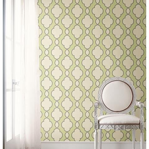 Find 2625-21823 Symetrie Structure Green Chain Link A Street Prints Wallpaper