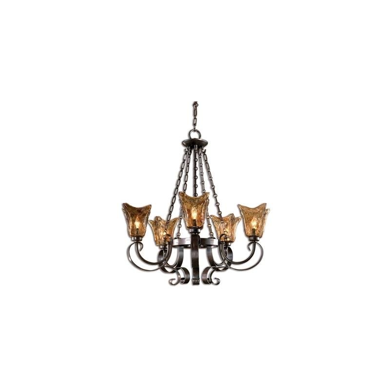 21108 Alita Champagne 3 Lt. Pendant by Uttermost,,