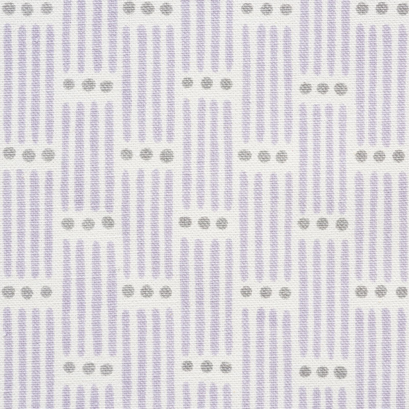 Purchase sample of 177712 Dotted Stripe, Lilac by Schumacher Fabric