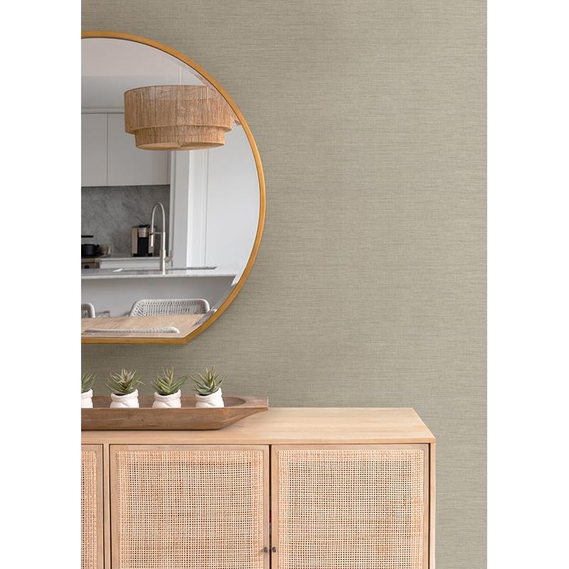Buy 2829-82056 Fibers Essence Beige Linen Texture A Street Prints Wallpaper