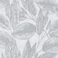 Order 4035-37836-2 Windsong Suki Silver Leaves Wallpaper Metallic by Advantage