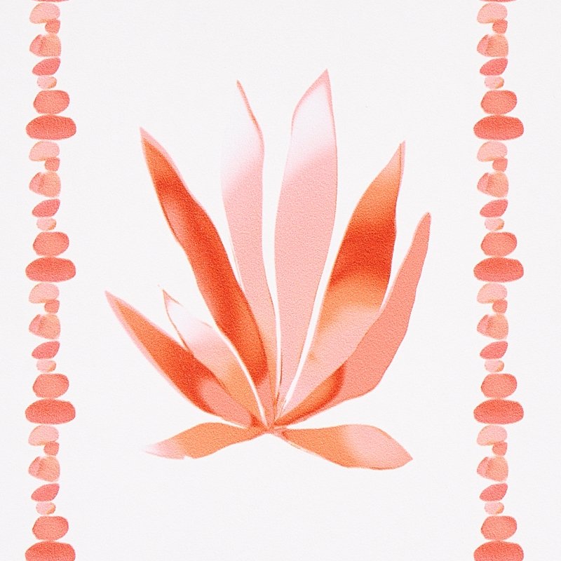 Save on 5012682 Agave Stripe Grapefruit Schumacher Wallcovering Wallpaper