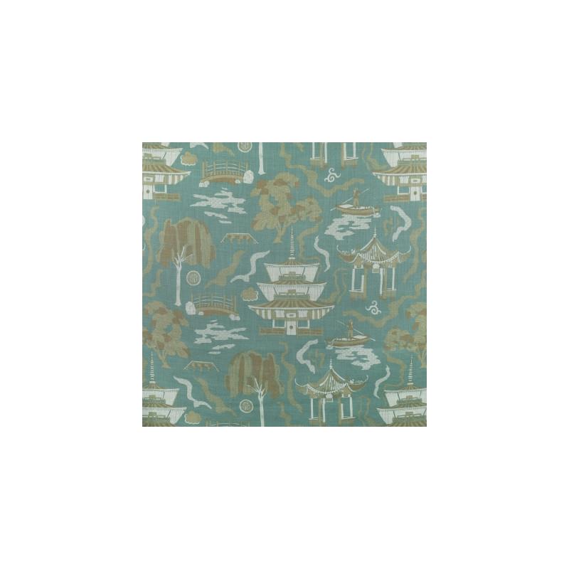 Order F2698 Zen Blue Asian Greenhouse Fabric