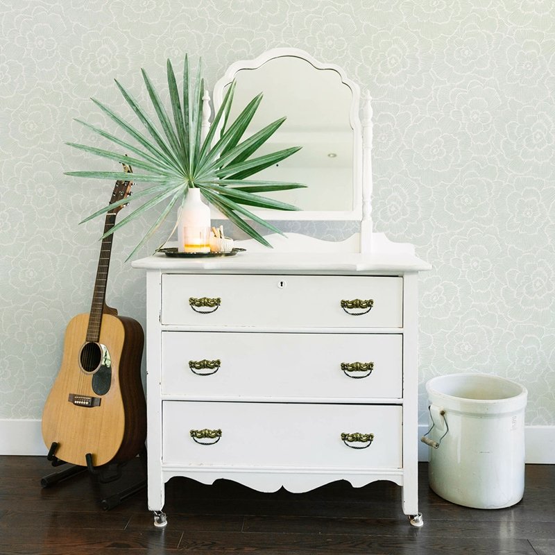 Save on 2969-26040 Pacifica Periwinkle Green Textured Floral Green A-Street Prints Wallpaper