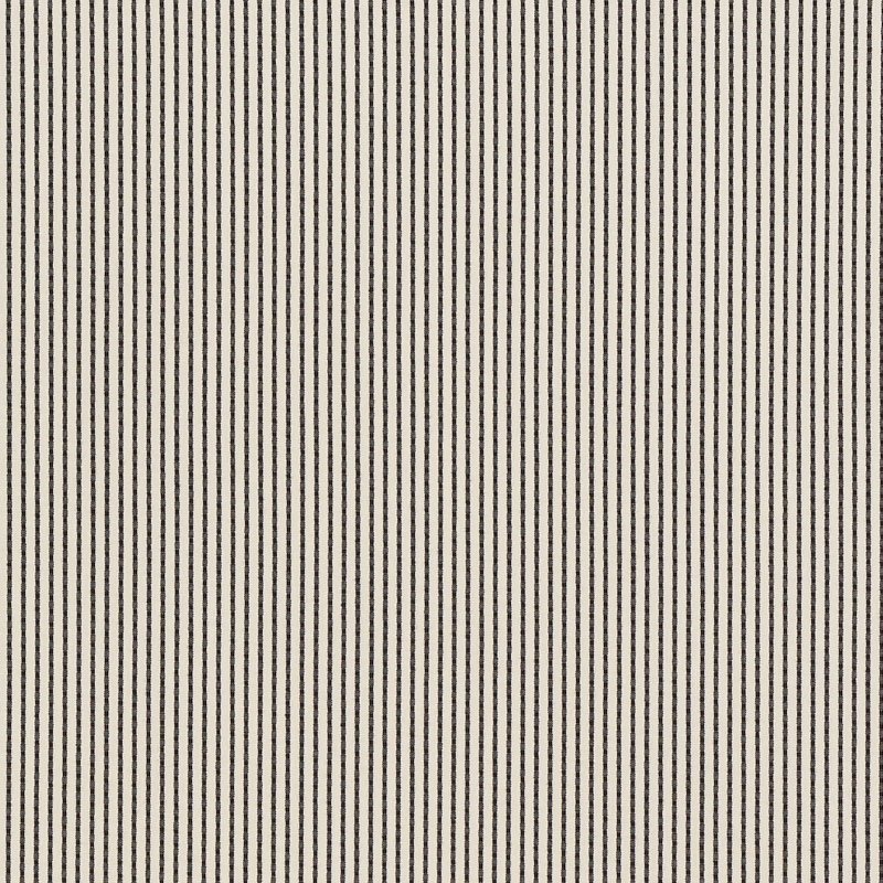 Purchase sample of 71744 Stitched Stripe, Black by Schumacher Fabric