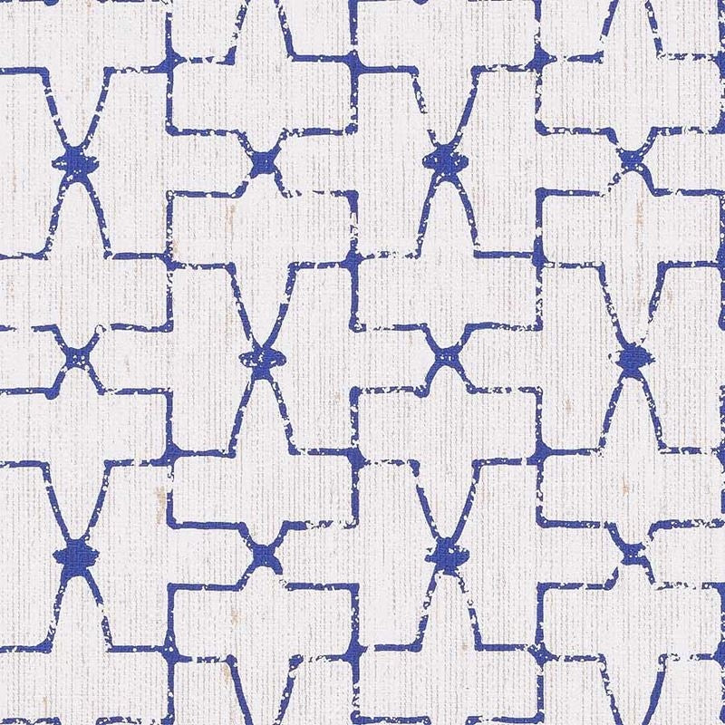 Purchase 7988 Vinyl Gateway Delft Blue Grasscloth by Phillip Jeffries Wallpaper