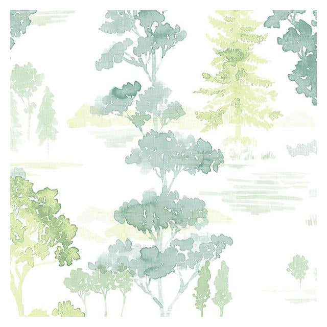 Search FW36832 Fresh Watercolors Green Forest Wallpaper in shades of Green by Norwall Wallpaper