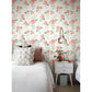 Purchase Psw1011Rl Magnolia Home Vol Ii Floral Red Peel And Stick Wallpaper