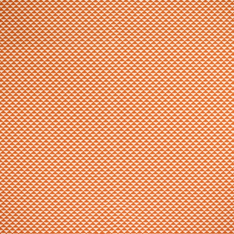 View S4572 Coral Diamond Orange Greenhouse Fabric