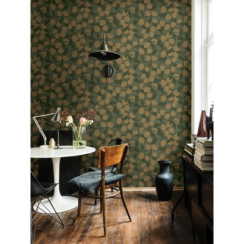 Search 2999-44119 Annelie Lemona Green Fruit Tree Green A-Street Prints Wallpaper