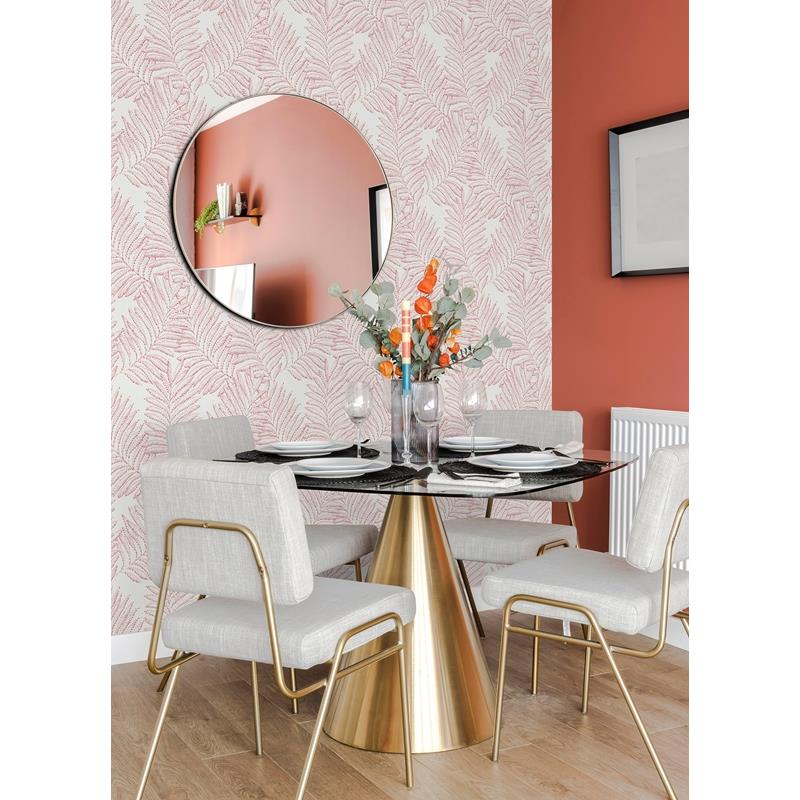 Purchase 2973-90502 Daylight Finnley Pink Inked Fern Pink A-Street Prints Wallpaper