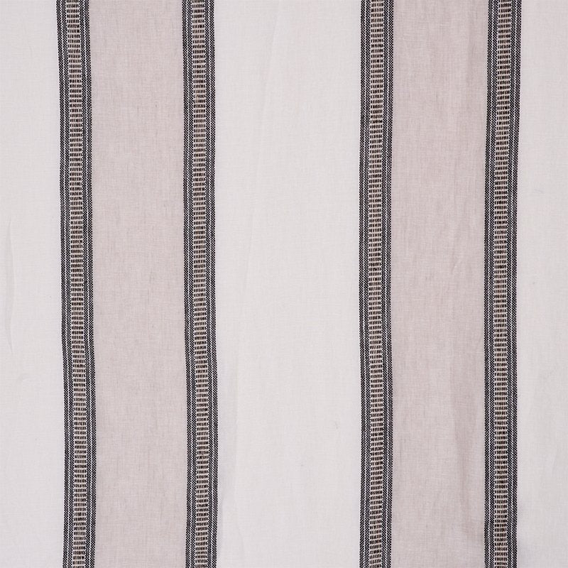 Purchase sample of 77430 Senita Stripe Sheer, Neutral by Schumacher Fabric