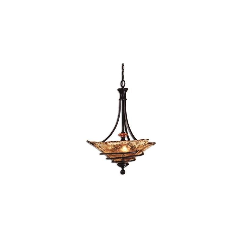 21979 Bourret 1 Lt Pendant by Uttermost,,
