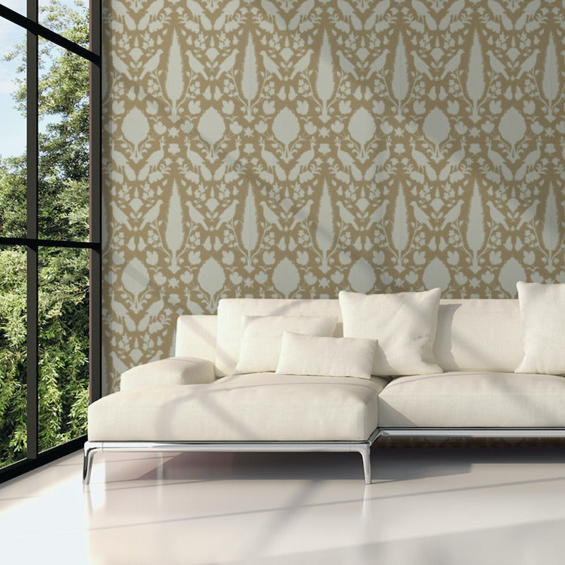Purchase 5004121 Chenonceau Fawn Schumacher Wallpaper
