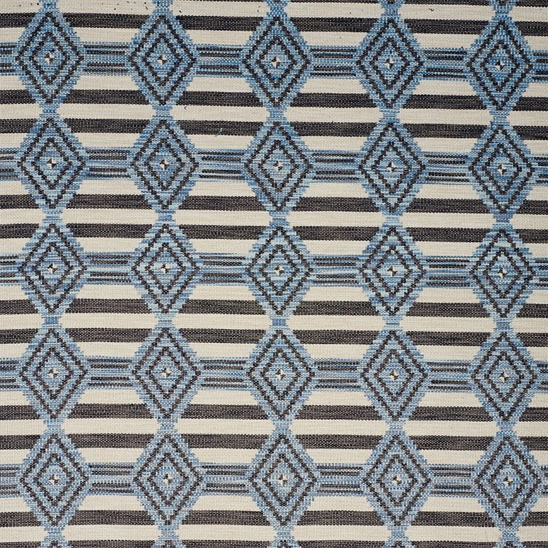 Purchase sample of 77442 Manta Performance, Blue by Schumacher Fabric