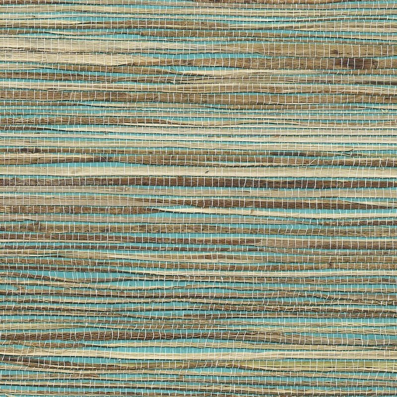 Purchase 3377 Grass Roots Tess' Turquoise Phillip Jeffries Wallpaper