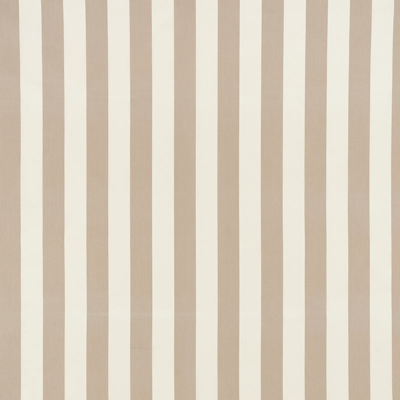 Purchase sample of 71322 Andy Stripe, Taupe by Schumacher Fabric